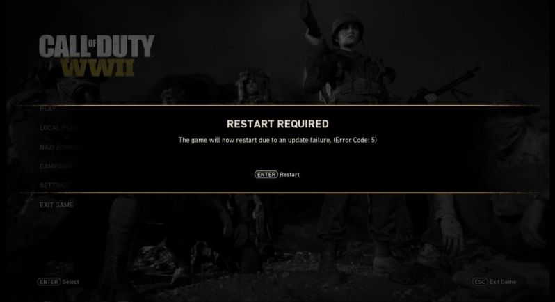 How to fix call of duty errors